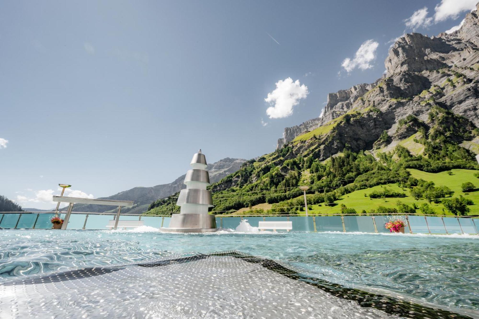 Hotel Alfa Superieur - Leukerbad-Therme Dış mekan fotoğraf